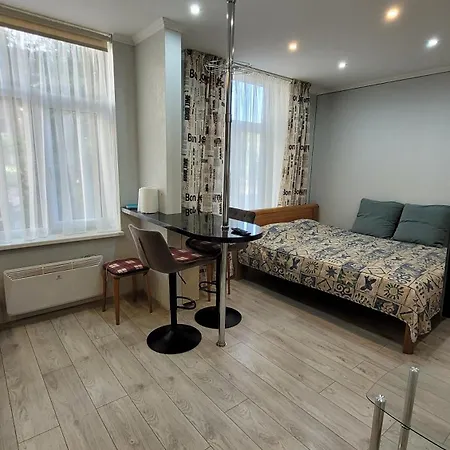 Light Of Matisa Street In * Riga