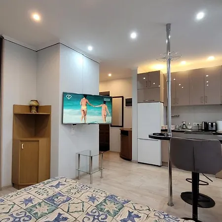 Light Of Matisa Street In * Riga